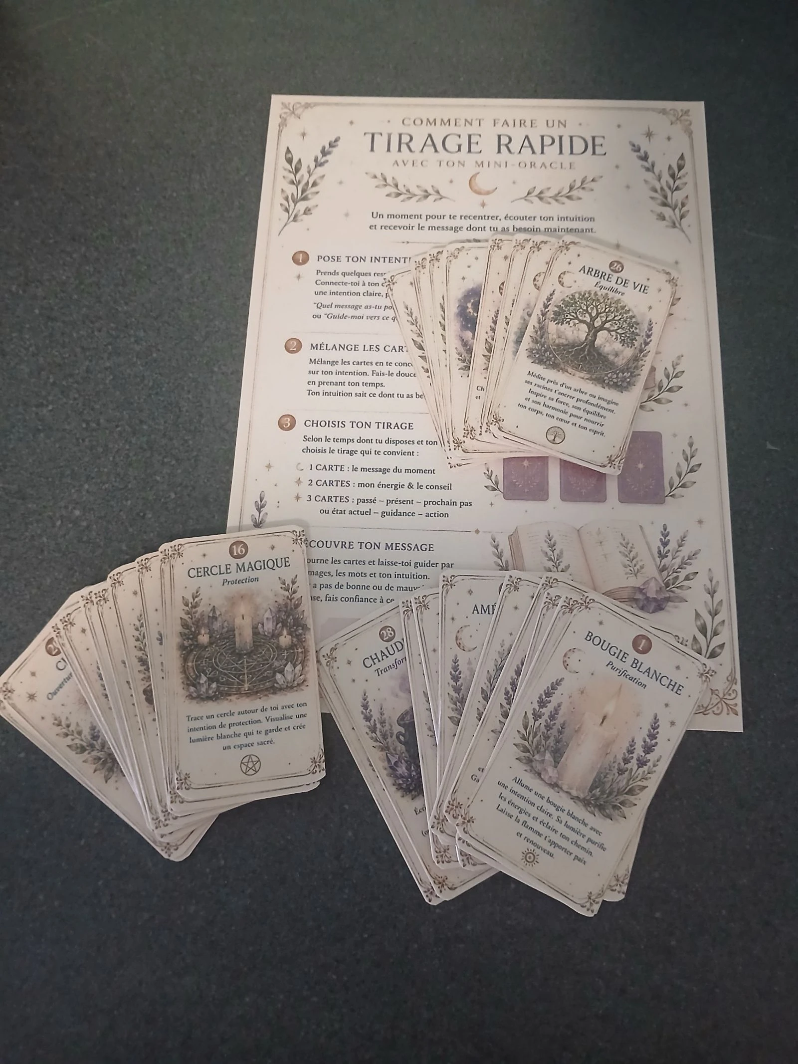 ✨ Mini-Oracle des Rituels de Magie Blanche ✨  